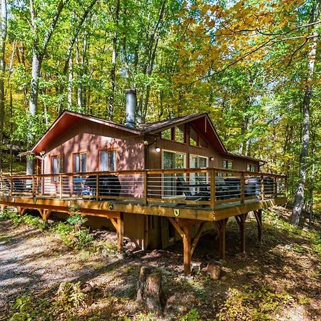 Chalet W Hot Tub, Large Deck, Grill, & Fast Wifi Беркли-Спрингс Экстерьер фото